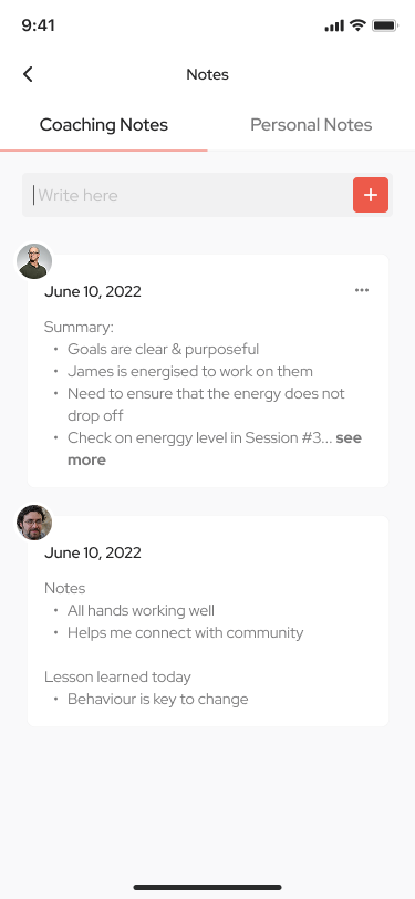a)Plan Coaching App gallery 9