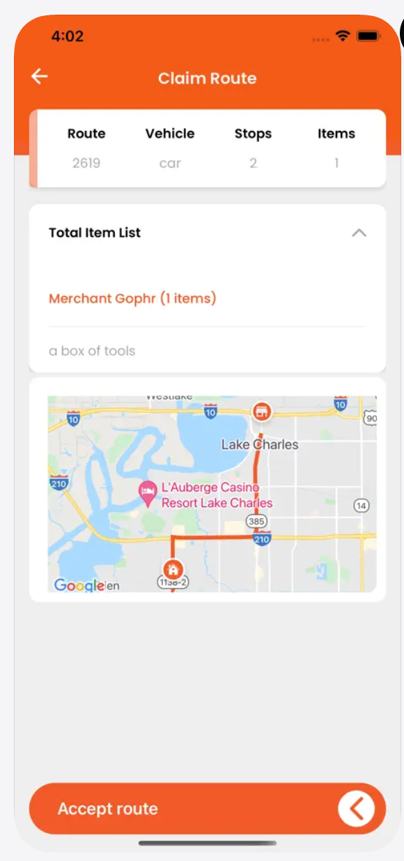 Gophr Driver App gallery 4