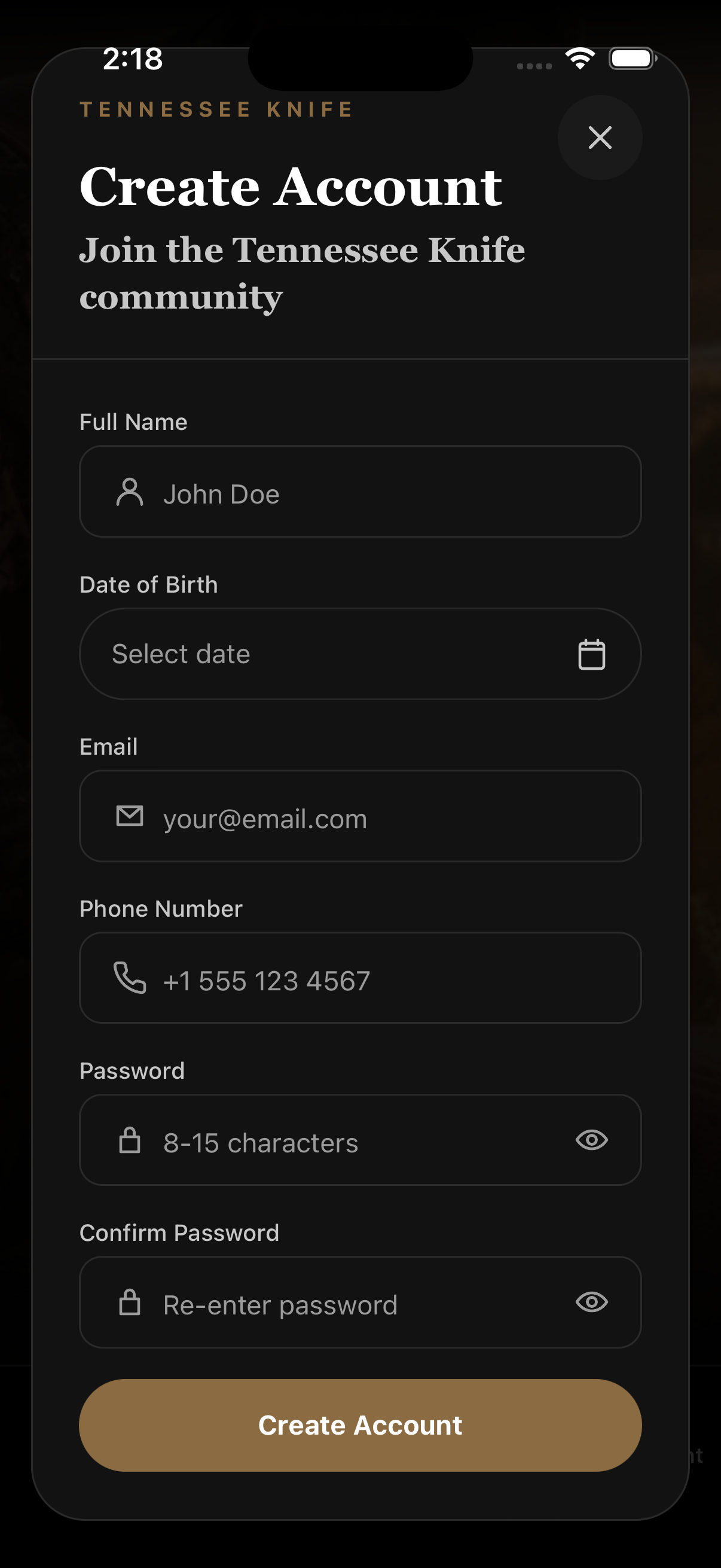 Tennessee Knife Company App gallery 8