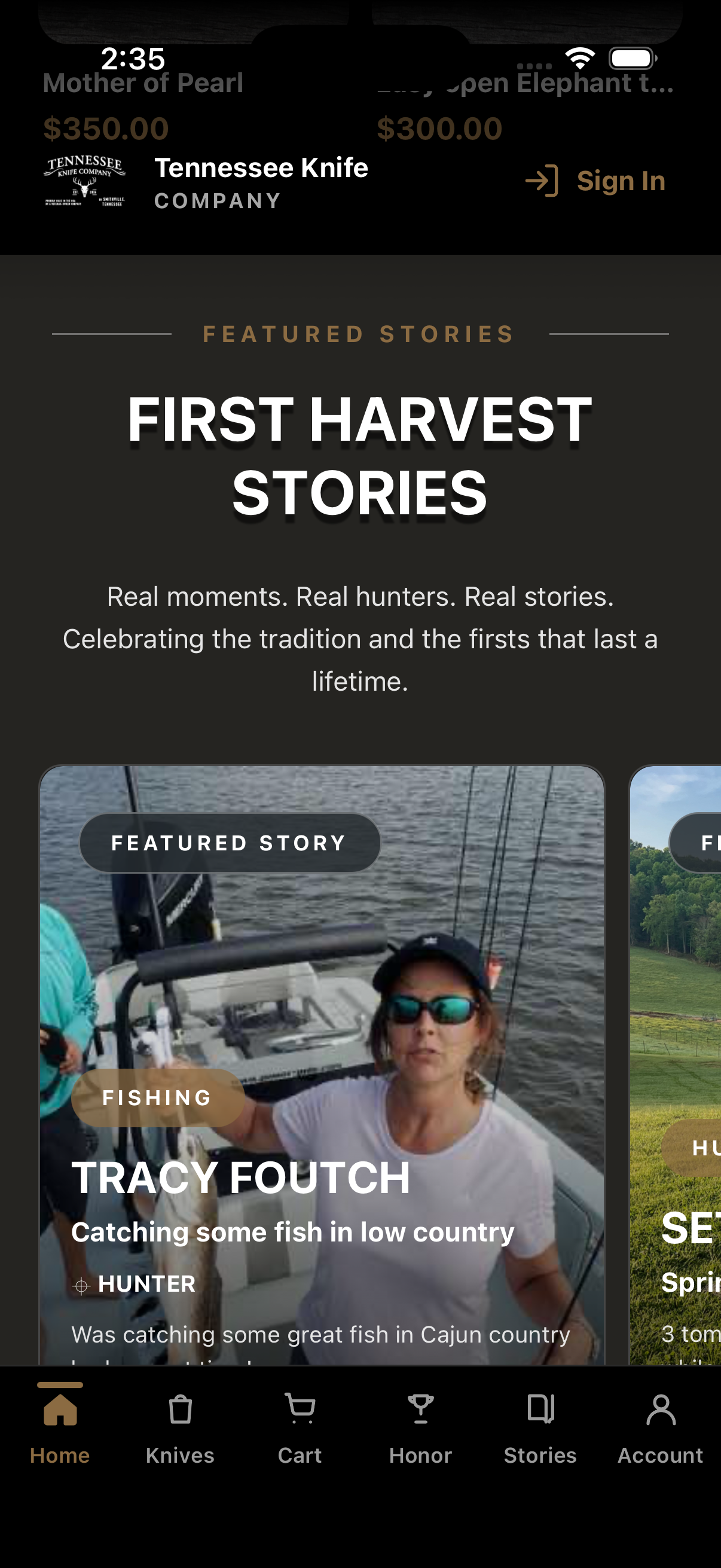 Tennessee Knife Company App gallery 4
