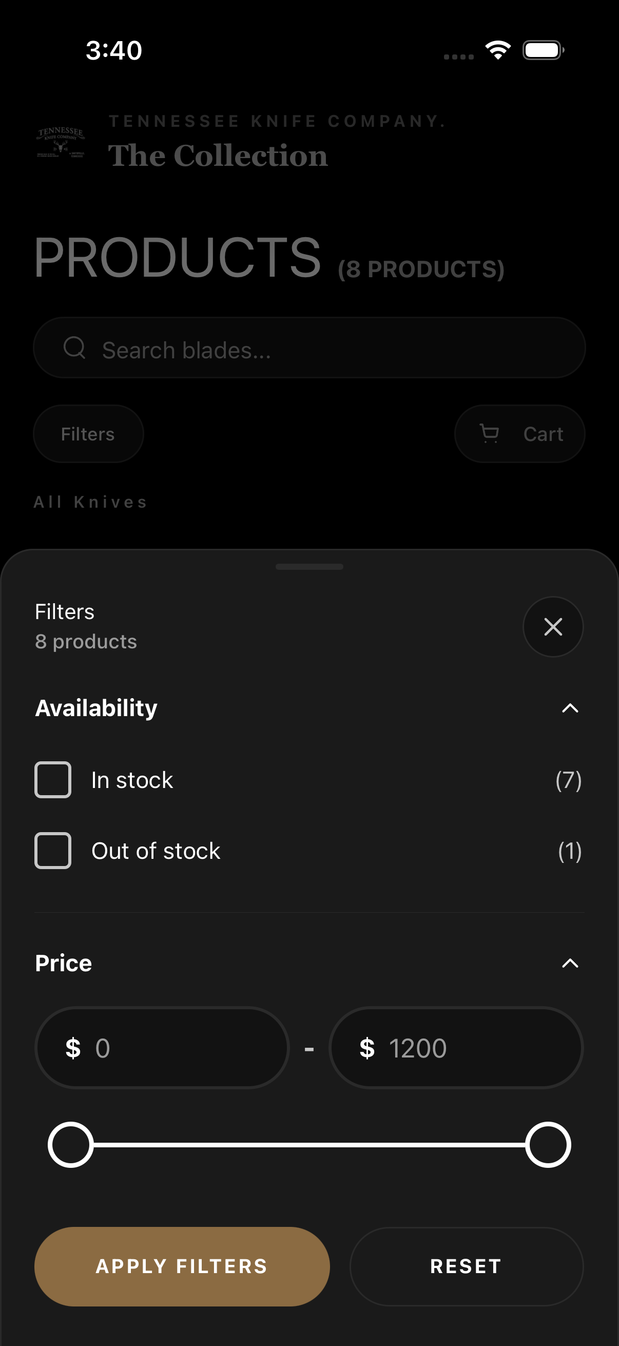 Tennessee Knife Company App gallery 9